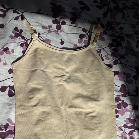 NWOT Shapermint Nude Scoop Neck Cami LARGE - Picture 1 of 3